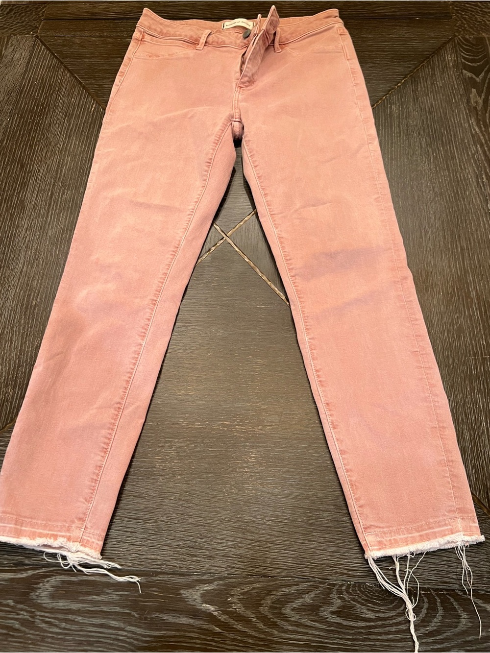 Articles Of Society Rose Pink Skinny Jeans